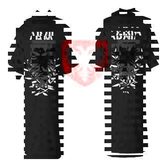 Águila Albanesa Albania Albanesa Albania Albania Camiseta unisex - Regaloses