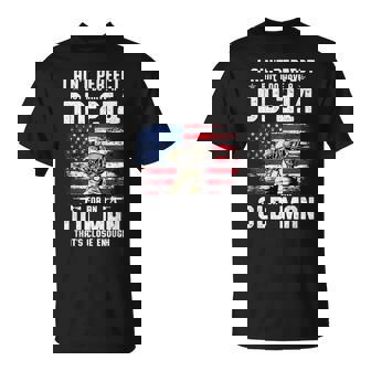 I Ain't Perfect But I Do Have A Dd-214 For An Old Man T-Shirt - Thegiftio