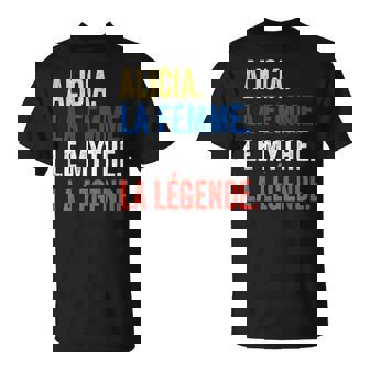 Alicia La Le Mythe La Légende Regalo Para Alicia Camiseta unisex - Regaloses