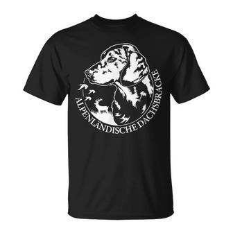 Alpenlänische Dachsbracke Portrait Hunting Dogs T-Shirt - Geschenkecke