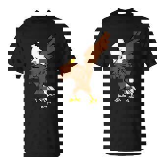 American Bald Eagle Dabbing Eagle T-Shirt - Monsterry