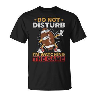 American Football Bitte Nicht Stören Ich Schaue Mir Das Spiel An German T-Shirt - Geschenkecke