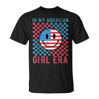 In My American Girl Era Retro 4Th Of July Patriotic T-Shirt - Monsterry DE