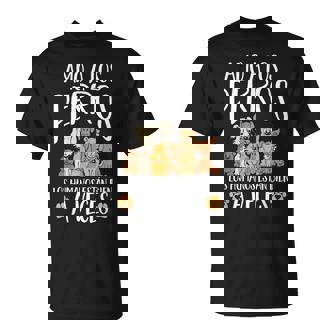Amo A Los Perros Los Humanos Están Bien Perro Camiseta unisex - Regaloses