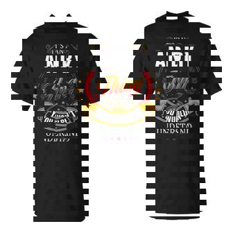 Andry Family Crest Andry Andry Clothing Andry T Andry T For The Andry 131 T-Shirt | Seseable UK