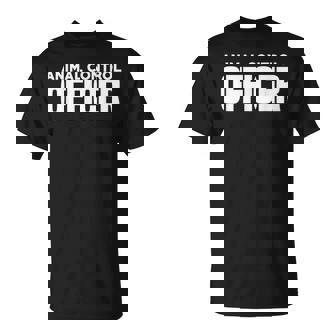 Animal Control Officer Public Safety Uniform Patrol Duty T-Shirt - Monsterry