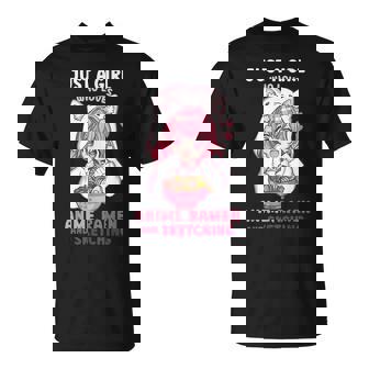 Anime Ramen Sketching Just A Girl Who Loves Anime Sketching T-Shirt | Mazezy