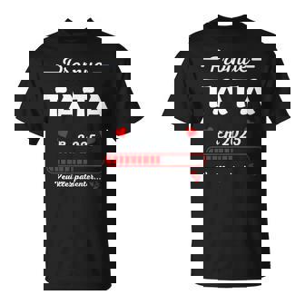 Annonce Grossesse Pour Future Tata Humour Promue Tata 2025 T-Shirt - Cadeauxyz