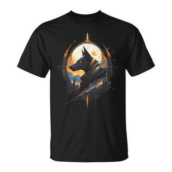 Anubis God Gamer Anubis Dios Camiseta unisex - Regaloses