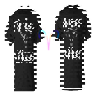 Aries Vibes Astrology Horoscope Zodiac Sign Tank Top T-Shirt - Monsterry