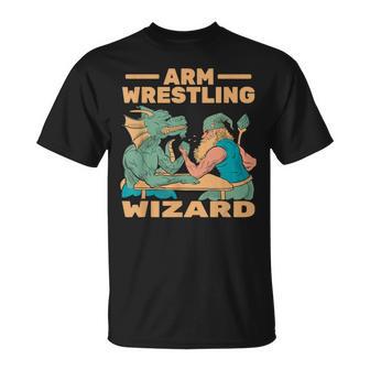 Armwrestling Arm Wrestling Wizard Arm Wrestler T-Shirt - Geschenkecke