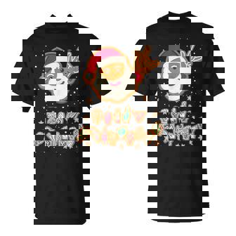 ASL Christmas Santa Signing Merry Christmas Sign Language T-Shirt - Monsterry