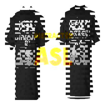 Asl Deaf Awareness & Sign Language T-Shirt - Monsterry