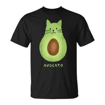 Avocato Cute Cat Avocadoegan Avogato T-Shirt - Geschenkecke