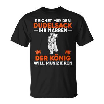 Bagpipe King Scotland Bagpipe S T-Shirt - Geschenkecke