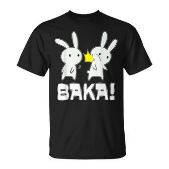 Baka Slogan Rabbit Ear-Fig For Japan Friends T-Shirt - Geschenkecke