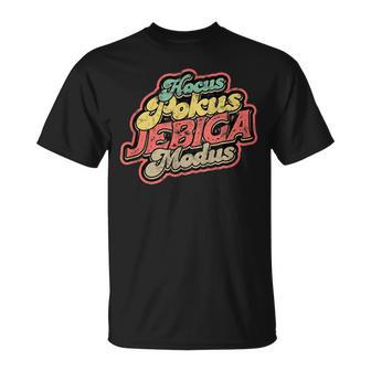 Balkan Jugo Spruch Hocus Pokus Jebiga Modus T-Shirt - Geschenkecke