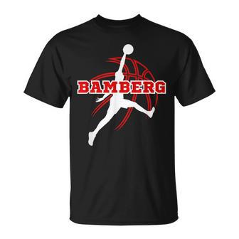 Bamberg Basketball Fan Support Franken Stadium Red T-Shirt - Geschenkecke