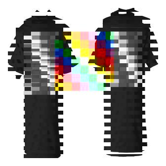 Bandera Wiphala Símbolo Bolivia Qullasuya Incan Banner Camiseta unisex - Regaloses