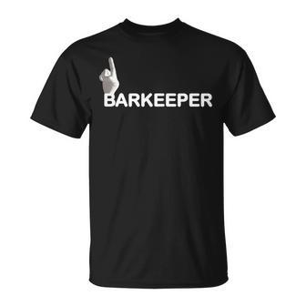 Bartender Work Wear Restaurant Bar & Disco Fun Outfit T-Shirt - Geschenkecke