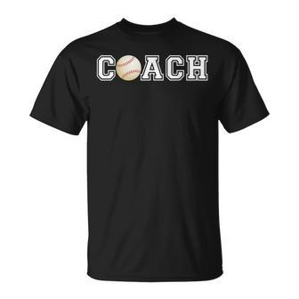 Baseball Coach T Sports For Baseball Trainer T-Shirt - Monsterry CA