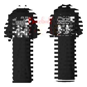 Baseball Meme Of A Baseball Player Baseball Meme Grandma T-Shirt - Monsterry