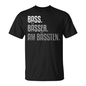 Bass For Bassisten T-Shirt - Geschenkecke