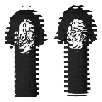 Bears Volleyball Team Mascot School Spirit Game Day T-Shirt - Monsterry