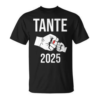 Befördert Zur Tante 2025 Ich Werde Tante 2025 Tante 2025 T-Shirt - Geschenkecke