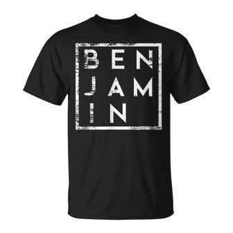 Benjamin Minimalism T-Shirt - Geschenkecke