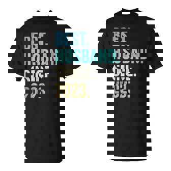 Best Husband Since 2023 1 Aniversario De Boda 1 Año Camiseta unisex - Regaloses