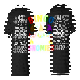 Bingo With My Gnomies Bingo Player T-Shirt - Thegiftio UK