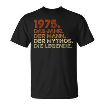 Birthday intage 1975 Man Myth Legend T-Shirt - Geschenkecke