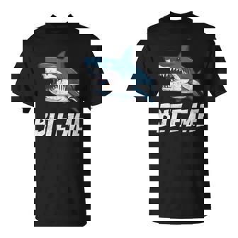 Bite Me Shark Lover Ocean Wildlife Summer Sea Week Awareness T-Shirt - Thegiftio UK