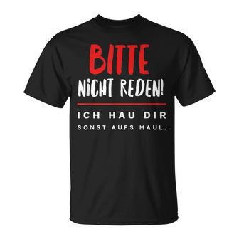 Bitte Nicht Rreden Ich Star O S T-Shirt - Geschenkecke