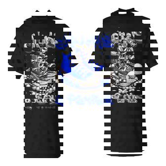 Blue Chucks And Pearls 2024 T-Shirt - Seseable