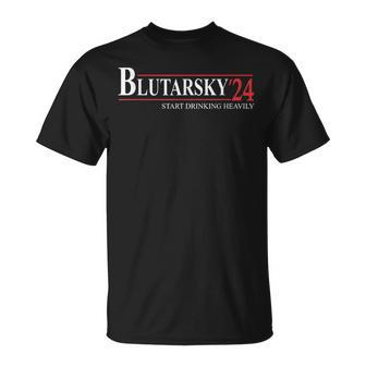 Blutarsky 2024 Start Drinking Heavily Political T-Shirt - Monsterry AU