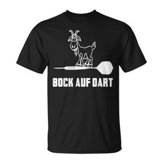 Bock Auf Dart Darts T-Shirt - Geschenkecke