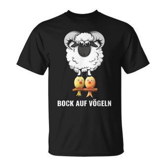 Bock Aufogelgeln Berideutig Sheep Bird Sheep T-Shirt - Geschenkecke