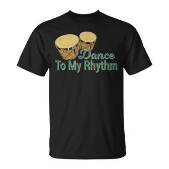 Bongos Percussion Dance Motif For Dancers T-Shirt - Geschenkecke