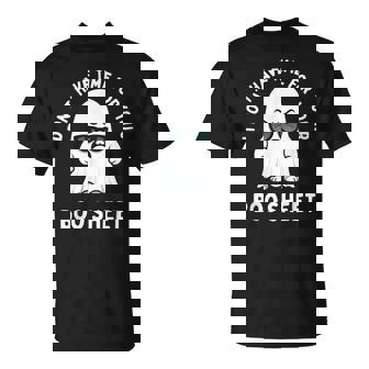 Boo Sheet Ghost Halloween Costume Women T-Shirt - Seseable