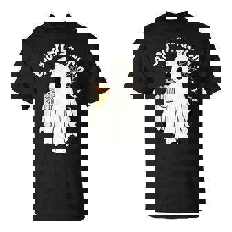Borracho Halloween Drink Beer Mexican Drunk Ghost Spanish T-Shirt | Seseable UK