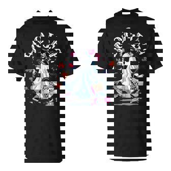 Boujee Boo-Jee Costume Ghost Spooky Season Cute Halloween T-shirt - Monsterry