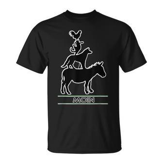 Bremer Stadtmusikanten Moin Fan Bremerhaven Hb Bremen Animals T-Shirt - Geschenkecke