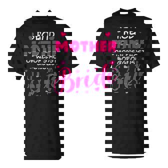 Bride's Mother Wedding Costume For Mother Of The Bride T-Shirt - Thegiftio