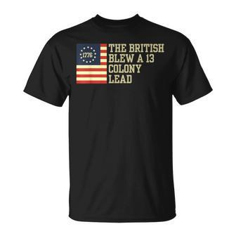The British Blew A 13 Thirn Colony Lead 4Th Of July T-Shirt - Monsterry UK