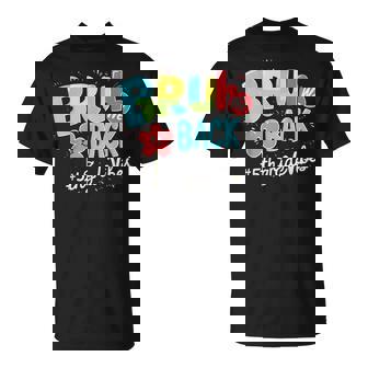 Bruh We Back 5Th Grade Vibes 1St Day Of School Fifth Grade T-Shirt | Mazezy