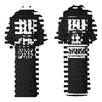 Bruh I'm A Superhero Lazy Halloween Costume Party T-Shirt - Thegiftio UK