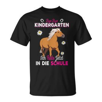 Bye Bye Kindergarten Ich Ride Jetzt In Die Schule Rider T-Shirt - Geschenkecke