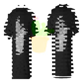 Cactus Blossom Cacti Houseplant Plant Parent Tank Top T-Shirt - Monsterry